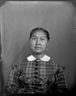 Portrait of Unidentified Woman, 1880s. Creator: United States National Museum Photographic Laboratory.