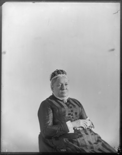Portrait of Mary Helen Churchill Baird, 1880s. Creator: United States National Museum Photographic Laboratory.