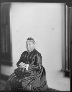 Portrait of Mary Helen Churchill Baird, 1880s. Creator: United States National Museum Photographic Laboratory.