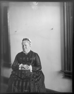 Portrait of Mary Helen Churchill Baird, 1880s. Creator: United States National Museum Photographic Laboratory.