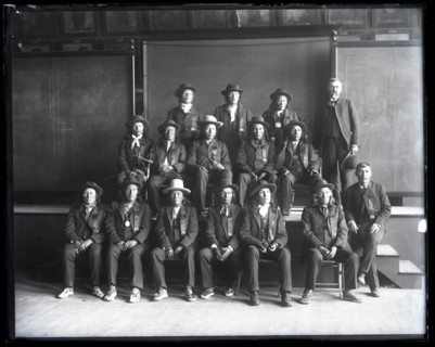 Group Portrait of Dakota Delegation, 1888. Creator: United States National Museum Photographic Laboratory.