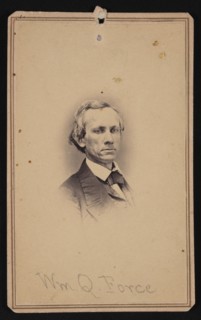Portrait of William Quereau Force (1820-1880), May 29, 1863. Creator: Unknown.