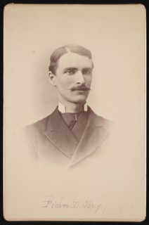 Portrait of Pierre Louis Jouy (1856-1894), March 1881. Creator: Unknown.