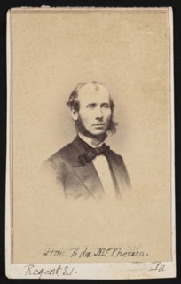 Portrait of Edward McPherson (1830-1895), Circa 1860s. Creator: Unknown.