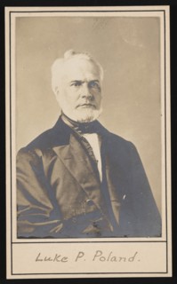 Portrait of Luke Potter Poland (1815-1887), Before 1887. Creator: Unknown.