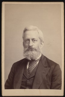 Portrait of William Jones Rhees (1830-1907), Circa 1880s/1890s. Creator: Unknown.