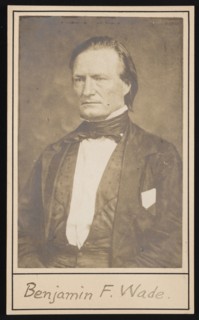 Portrait of Benjamin Franklin Wade (1800-1878), Before 1878. Creator: Unknown.