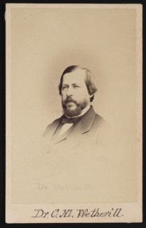 Portrait of Dr. Charles Mayer Wetherill (1825-1871), 1864. Creator: Wenderoth & Taylor.