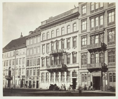 Jägerzeile No. 39, Wohnhaus des Herrn Stef. Mayerhofer, 1860s. Creator: Unknown.