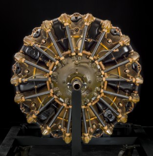 Jacobs (Pratt & Whitney Wasp Jr.) R-985-AN5, Radial 9 Engine, ca. 1940. Creator: Jacobs Aircraft Engine Company.