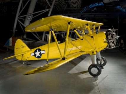 Boeing-Stearman N2S-5 Kaydet, 1943. Creator: Boeing-Stearman.