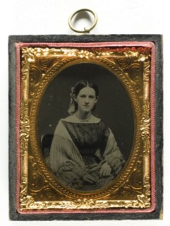 Untitled (Portrait of Seated Woman), 1853/1899. Creator: Unknown.