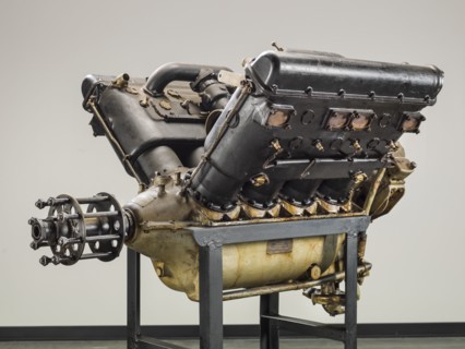 Wright H-3 V-8 Engine, ca. 1922. Creator: Wright Aeronautical.