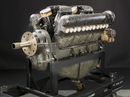 Curtiss K-12, V-12 Engine, ca. 1918. Creator: Curtiss Aeroplane and Motor Company.