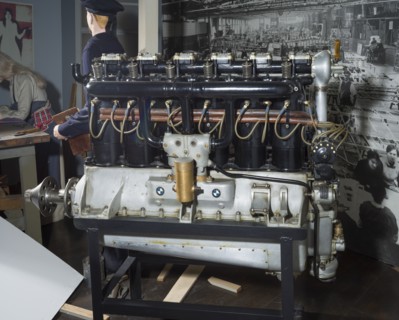 BMW Model IIIA In-line 6 Engine, 1918. Creator: BMW.