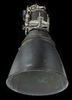 Rocket Engine, Liquid Fuel, Apollo Lunar Module Descent Engine, 1966. Creator: Space Technology Laboratories.