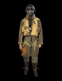 RAF flying suit, 1940s. Creator: Unknown.