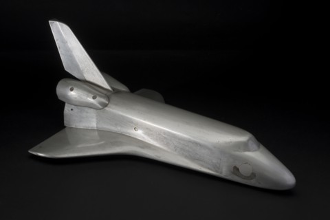 Model, Space Shuttle, Final Orbiter Concept, 1970s-2000s.  Creator: Unknown.