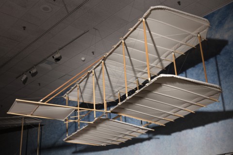 1900 Wright Glider (reproduction), 2003. Creator: Ken Hyde.