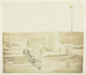 Cemetery on Cathcart's Hill, 1855. Creator: James Robertson.