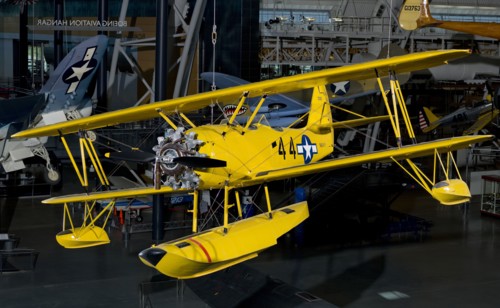 Naval Aircraft Factory N3N-3, 1941. Creator: Naval Aircraft Factory.