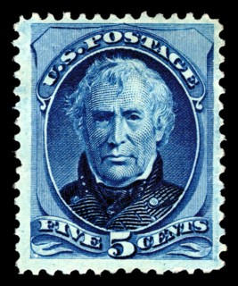 5c Zachary Taylor single, 1879. Creator: American Bank Note Company.