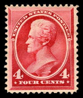 4c Andrew Jackson single, 1888. Creator: American Bank Note Company.