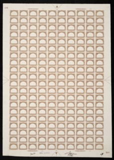 10c Pan-American Fast Ocean Navigation frame plate proof, 487. Creator: Bureau of Engraving and Printing.