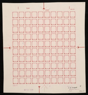 $5 Calvin Coolidge frame plate proof, 1938. Creator: Bureau of Engraving and Printing.