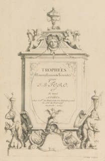 Trophées Nouvellement Inventez par J.B. Toro (Title Page), 1716., 1716. Creator: Jean Bernard Toro.