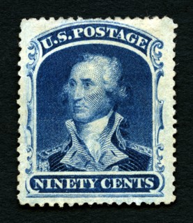 90c Washington single, 1860. Creator: Unknown.