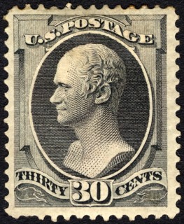 30c Alexander Hamilton single, October 14, 1874. Creator: Unknown.