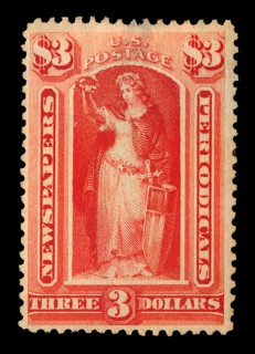 $3 Victory Newspapers and Periodicals single, 1879. Creator: Unknown.