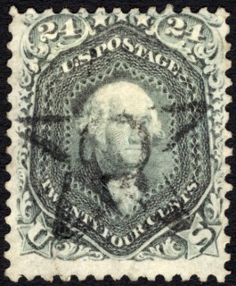 24c Washington single, 1861. Creator: Unknown.