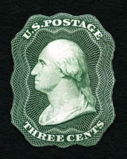3c Washington essay, 1851. Creator: Unknown.