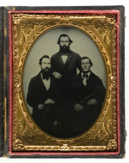 Untitled (Three Men), 1839/99. Creator: Unknown.