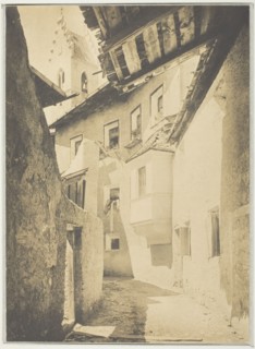 A Street in Sterzing, The Tyrol, 1890. Creator: Alfred Stieglitz.