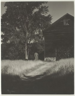 Barn, Lake George, 1936. Creator: Alfred Stieglitz.