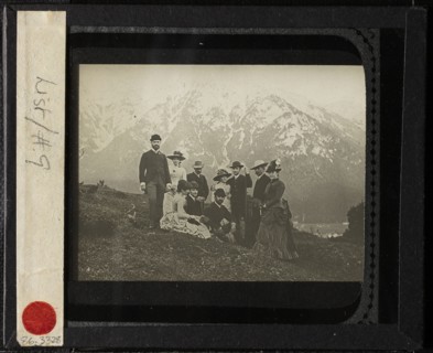 Family & Friends at Mittenwalk, c. 1884. Creator: Alfred Stieglitz.