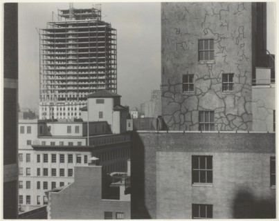 From My Window at An American Place, Southwest, 1932. Creator: Alfred Stieglitz.