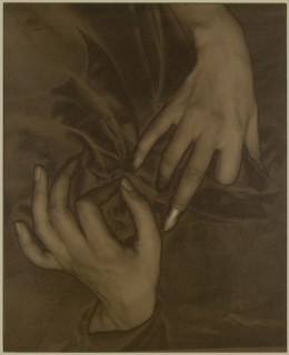 Georgia O'Keeffe - Hands and Thimble, 1919. Creator: Alfred Stieglitz.