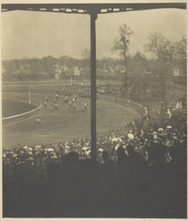 Going to the Post, Morris Park, 1904. Creator: Alfred Stieglitz.