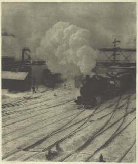 The Railroad Yard, Winter, 1903. Creator: Alfred Stieglitz.