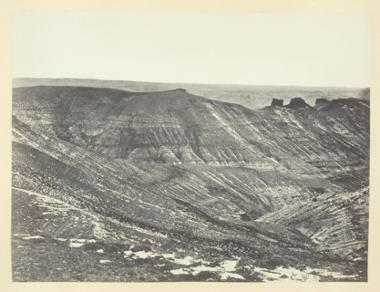 Bitter Creek Valley, Near Green River, 1868/69. Creator: Andrew Joseph Russell.