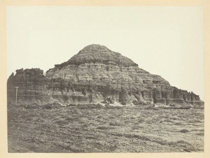 Church Buttes, Near Fort Bridger, Wyoming Territory, 1868/69. Creator: Andrew Joseph Russell.