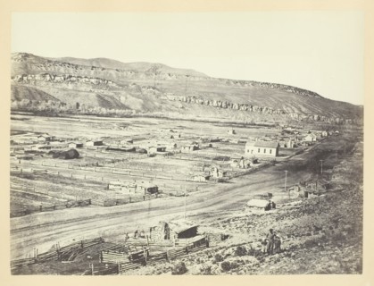 Coalville, Weber Valley, Utah, 1868/69. Creator: Andrew Joseph Russell.