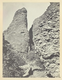 Conglomerate Peaks of Echo, 1868/69. Creator: Andrew Joseph Russell.