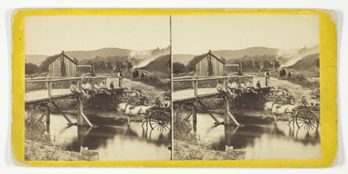 Bridge Over the Ramapo at Greenwood, 1860/69. Creator: Anthony & Company.