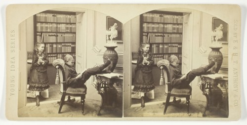 Taking Advantage of Leap Year, 1860/1901. Creator: Anthony & Company.