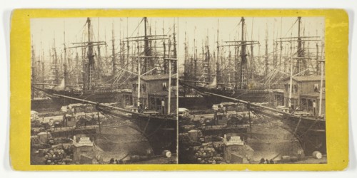 Wall Street Ferry, New York, 1860/69. Creator: Anthony & Company.